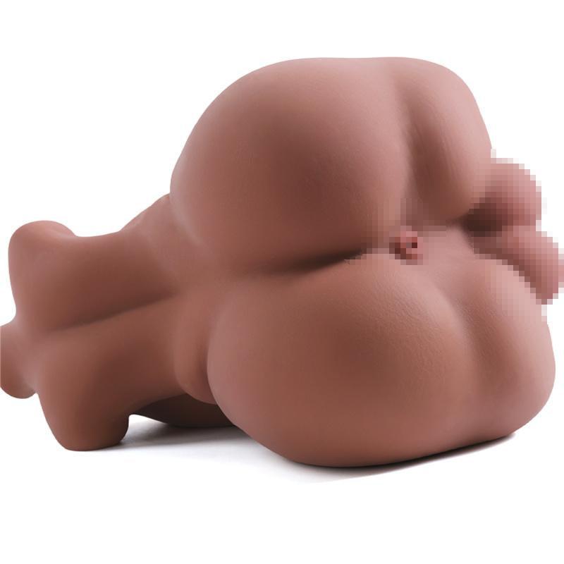 Реалистичная грудь+пенис+анус 4-в-1 Мужчины Женщины Гей TPE Полтела Секс-кукла Мягкая Реалистичная Кожа Игрушка для взрослых Мастурбатор Продукты