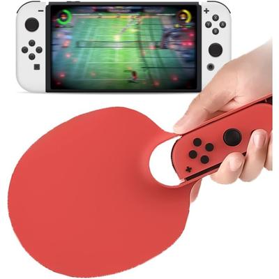 Ракетка для настольного тенниса для Nintendo Switch Mario Tennis Aces Switch, ручка для теннисной ракетки, совместимая с контроллерами Nintendo Switch и Switch OLED JoyCon