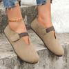 Casual Flat Shoes Women Round Toe Shallow Women's Loafers Retro Comfort Soft Sole Single Shoes Versatile Female Designer Shoes
