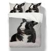 3D Rabbit Pattern Home Bedding Set 3D Animal Quilt Cover Pillow Case 2/3 Piece Zipper Super Soft Home Decoration Gift
