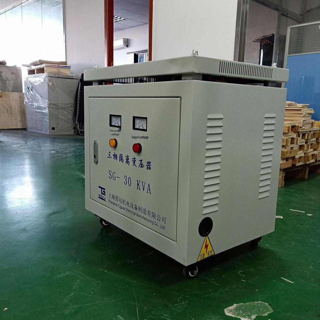 SG-30KVA Three-Phase Dry Isolation Transformer for Photovoltaic & Machinery, 380V to 208/220/110V
