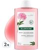 Klorane Peony Sensitive Scalp Shampoo, 400ml, 2 Units