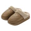 Waterproof Cotton Slippers Winter 2025 New Indoor Home Non-slip Household Couple Warm Thick Bottom Cotton Tow