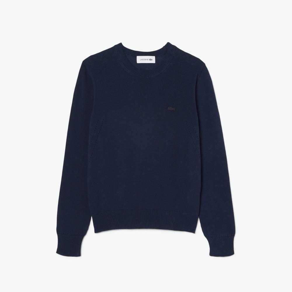 [lacoste] Women's Light Cotton Crewneck Sweater AF4145-56G166