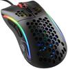 Glorious Model D Gaming Mouse Wired Mouse Ergo Small RGB Glowing 6 Program Buttons DPI 12 Black PC Equipped with Omron Switch Gaming Mouse (62g)