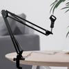 NB35 Universal Folding Microphone Boom Arm Stand with Clamp for Desktop Live Streaming.