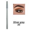 10 Pcs Long Lasting Waterproof Colourful Eyeliner Pencil Pearl Light Eye Shadow Eyeliner Crayon