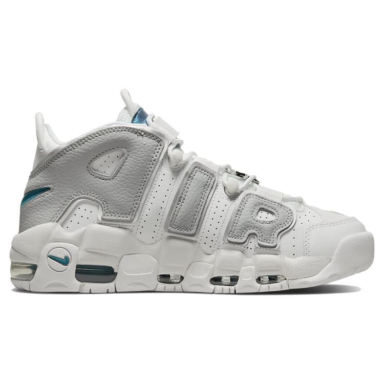 Nike Женские кроссовки Air More Uptempo Metallic Teal White Summit-White Grey-Fog DR7854-100