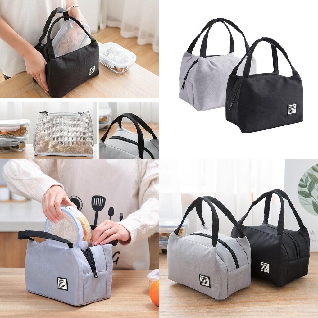 Стильная Прочная Водонепроницаемая Изолированная Сумка для Ланча Для Путешествий, Пикника, Работы И Многого Другого
