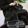 Biggdesign Чемодан Moods Up с подстаканником и USB-портом, 20 дюймов, черный