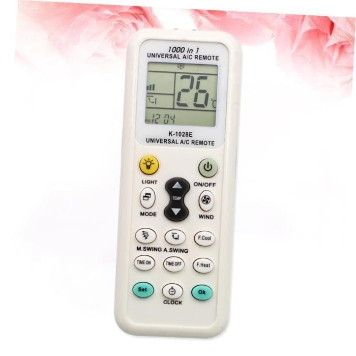 Télécommande Universelle - Contrôleur De Remplacement - LCD - Durable - Facile à utiliser - Confortable