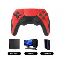 SOONPHO P48 Wireless Gamepad with Six Axis Gyroscope Game Controller For PS4 PS3 Console Wins 7 8 10 Dual Vibration PC Joystick