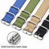 18mm 20mm 22mm Elastic Woven Nylon Watch Straps for Omega Watch Bracelet Belt for Men Universal Wristband Breathable Watchband