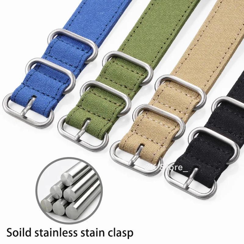 18mm 20mm 22mm Elastic Woven Nylon Watch Straps for Omega Watch Bracelet Belt for Men Universal Wristband Breathable Watchband