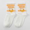20 пар Женских носков среднего размера Milk Love Модные носки