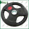 Mingji Rubber Coated Cast Iron Barbell Plates