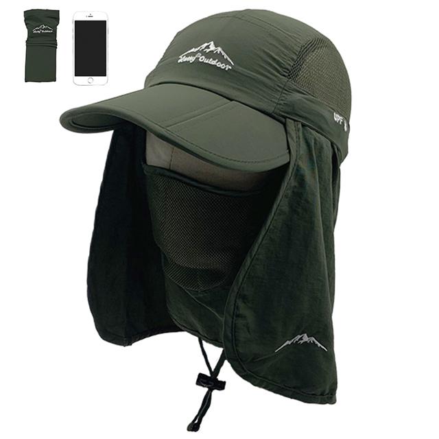 Hatty Foldable Fisherman Hat with UV Protection Unisex Outdoor Hat for Fishing & Sports