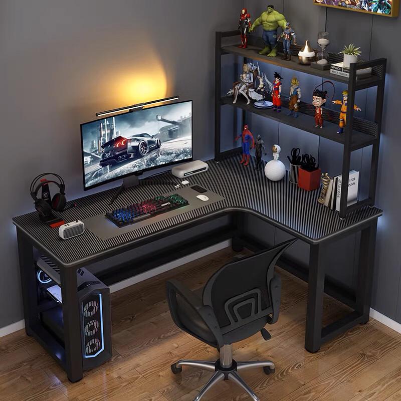 ZISIZ Corner Gaming and Study Desk