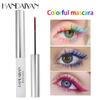 3D Coloured Eyelash Mascara Waterproof Black White Purple Blue Lashes Mascara Volume Green Red Brown Makeup Color Cosmetics