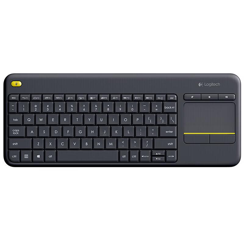 Logitech Беспроводная сенсорная клавиатура K400 Plus