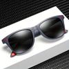 Классические повседневные спортивные солнцезащитные очки в квадратной оправе для мужчин и женщин для вождения на открытом воздухе, рыбалки и путешествий