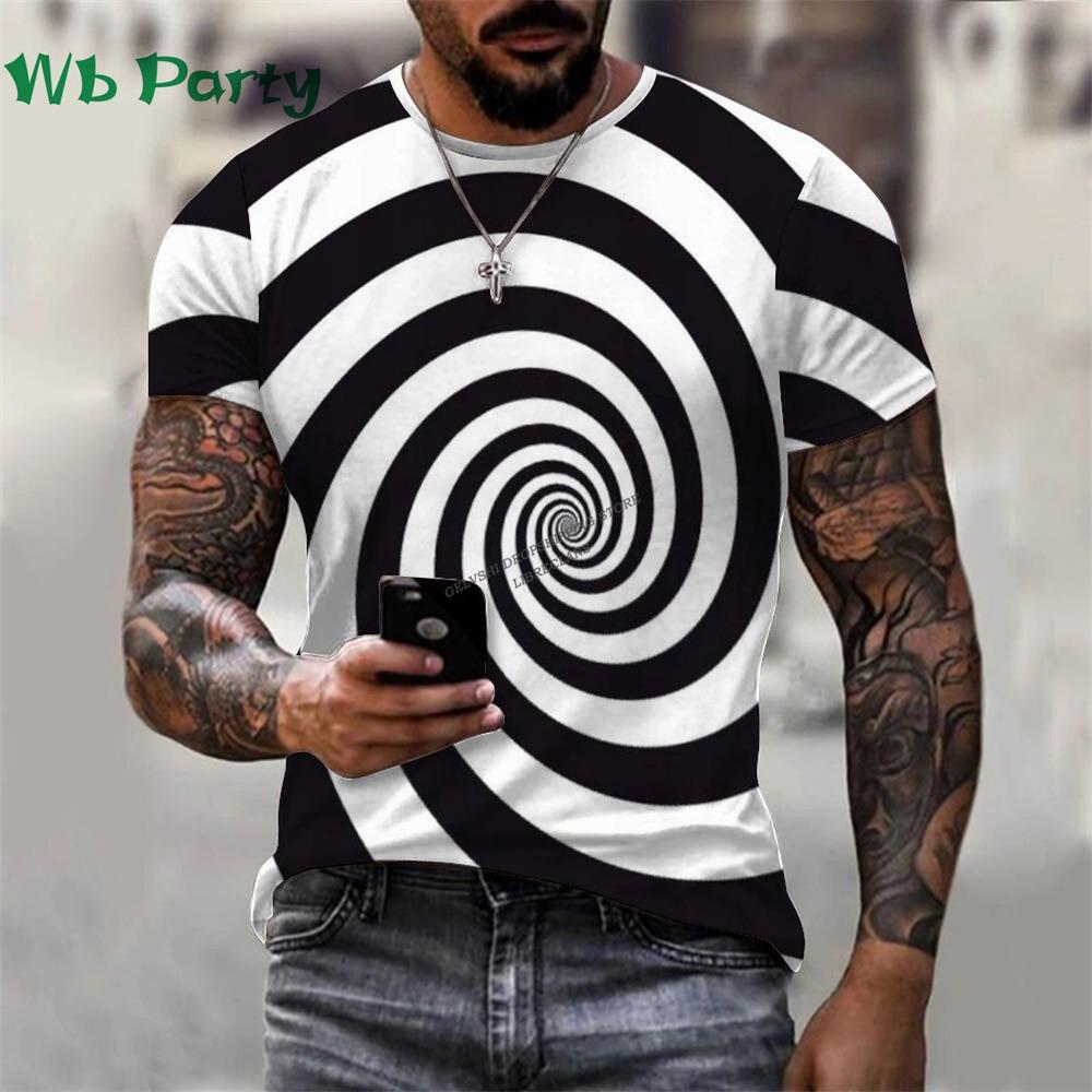 3D Pattern Printed Men's Designer Clothing Men's Summer T-shirt Men's Short Sleeve T-shirt Abstract T-shirt Pattern T-shirt