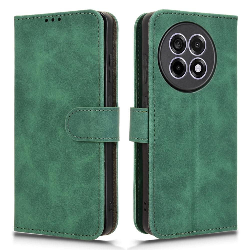 Кожаный чехол для OnePlus 13R 5G/Ace 5 5G/Ace 5 Pro 5G, приятный на ощупь, противоударный, кошелек, откидная крышка для телефона