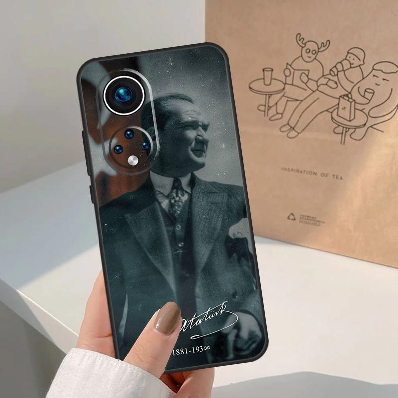 Турция Мустафа Кемаль Ататюрк Для Honor Magic 7 Lite 5 6 8 Pro Чехол Для Honor 400 200 90 70 50 X8c X8b X9a X9b X9c X9d Win
