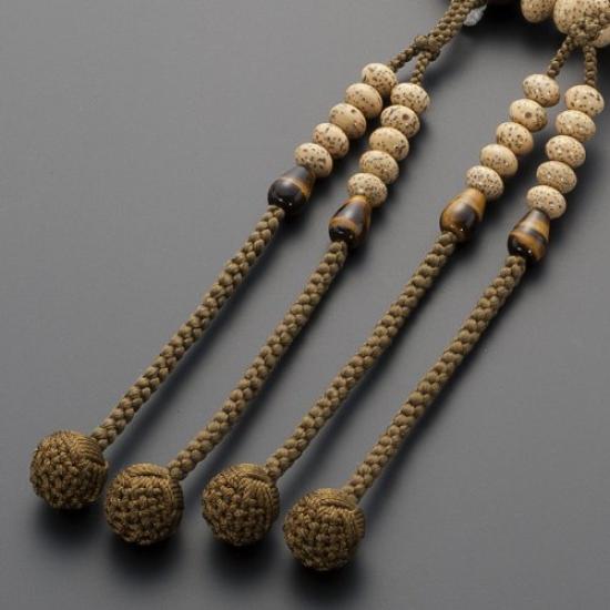 Buddhist altar shop Takita Shoten Молитва Сингон подлинные молитвенные четки Бодхи мандариновый камень 2 чистый шелк Ханабон тэнбо молитва основная серия молитва