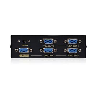 4-портовый видеоразветвитель VGA 350 МГц 15HDF блок питания высокой четкости VGA 1 вход 4 выхода HD дисплей EU Plug