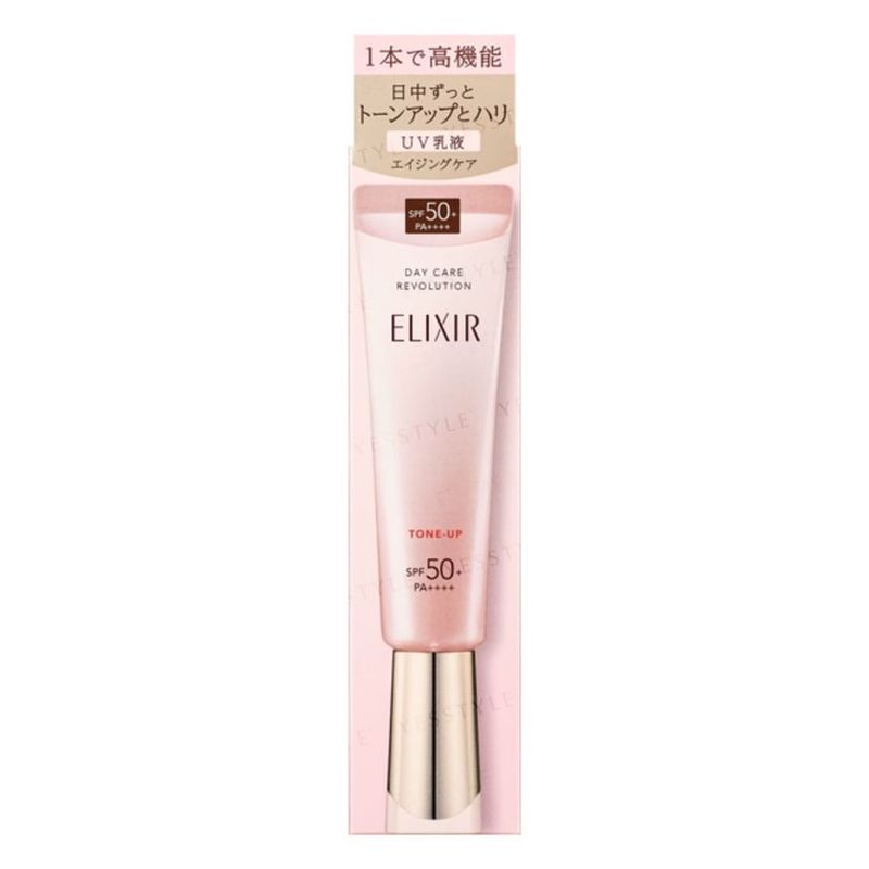 Shiseido Эликсир Day Care Revolution Tone Up SPF 50+ PA++++