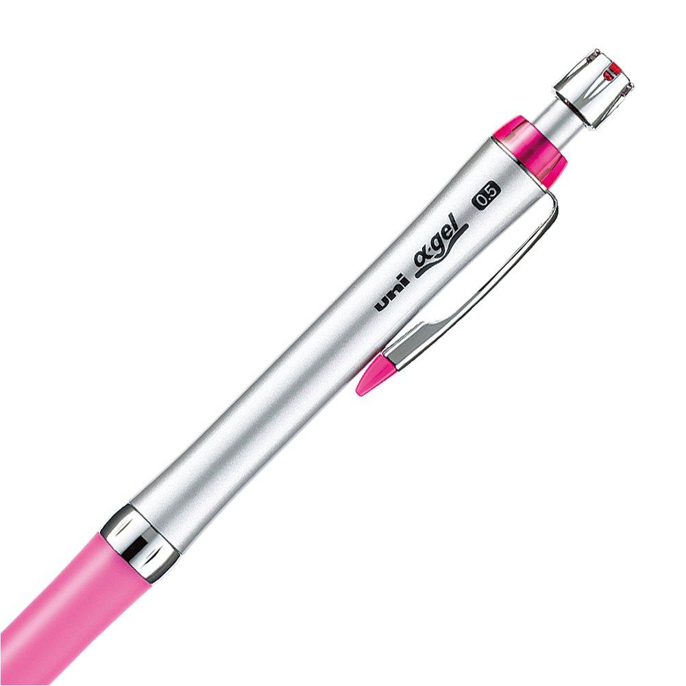 Mitsubishi Pencil Mechanical Pencil Alpha Gel 0.5 Slim Rose Pink M5807GG1P.66