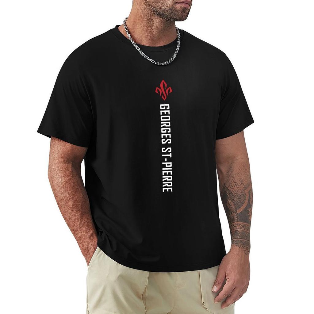 Georges StPierre TShirt vintage clothes anime shirts graphic tees vintage mens big and tall t shirts