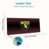 Torino Football Club3 Print  Cushion Non-slip Laptop Tablet Big Mousepad XXL Mat Mini PC Playmat With Lock edge