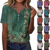 Women's Casual Floral Print Short Sleeve Fashion Top