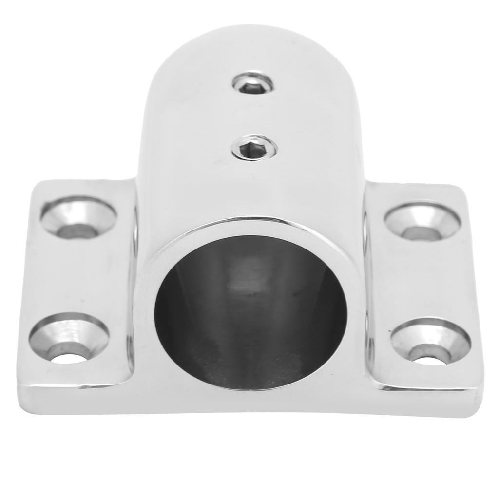 Marine Pipe Rectangular Base Stainless Steel Boat Tube Square Base Boat Hardware Accessory20MM