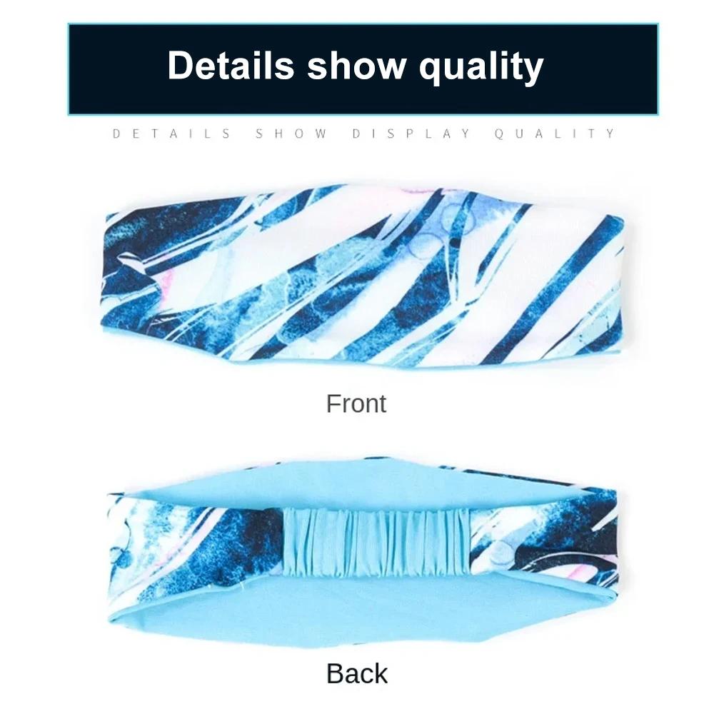 1 шт., повязка на голову для мужчин и женщин, спортивная повязка на голову для бега, тренировок, эластичная влагоотводящая повязка