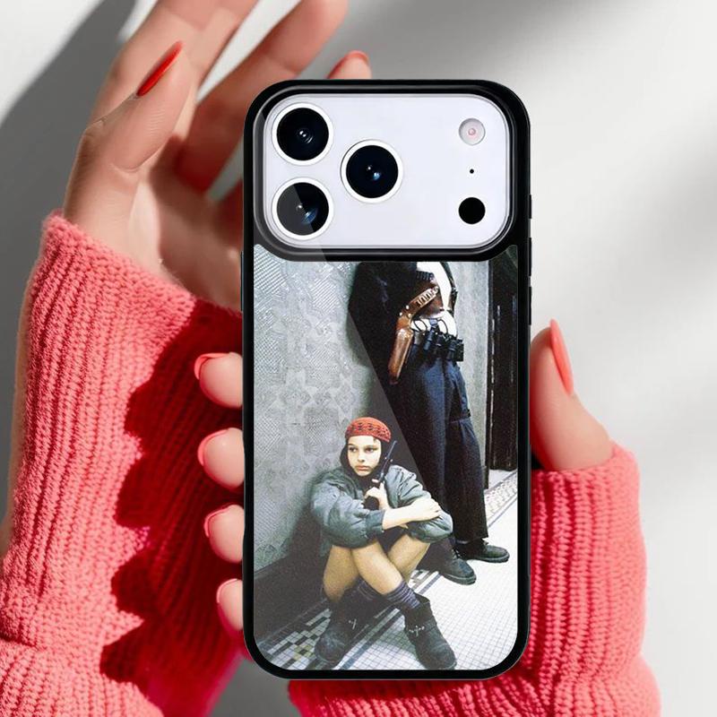 Leon The Professional Phone Case for iPhone 17 16 15 14 13 Pro Max Back Cover for 12 11 Pro Coque