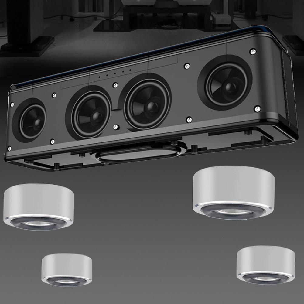 4 шт. HIFI Шипы для динамиков Стойка Ножки Подушечка Алюминиевый сплав Изоляционная стойка для динамиков Ножки Подушечка Противоскользящая для динамиков CD-усилителя