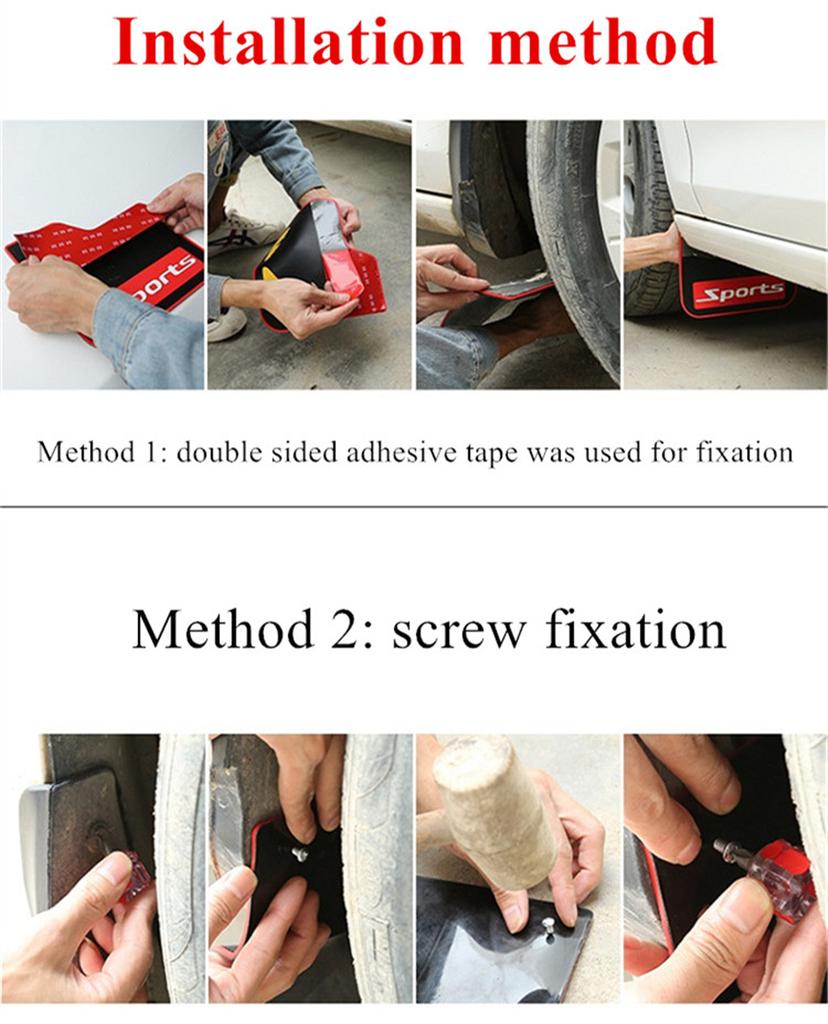 2 шт. Износостойкие брызговики Крылья Брызговики Для Внедорожника Пикапа