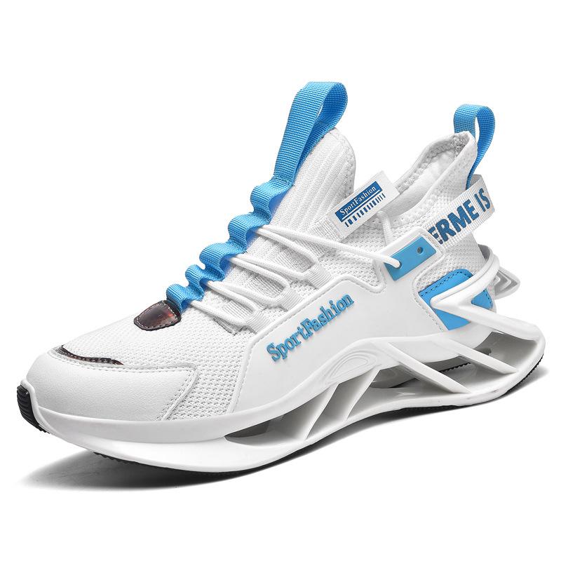 Men's Shock-Absorbing Blade Sneakers - Breathable Running Shoes for Spring & Autumn