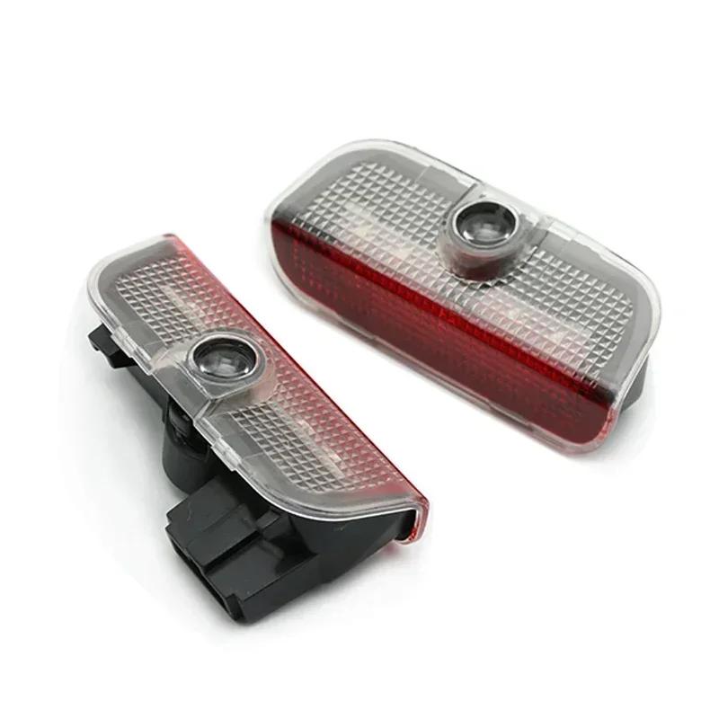 MNT2 2pcs Car Door Light Welcome Light For Skoda Superb 2009 2010 2011 2012 2013 2014 2015 -2023 car accesorios superb Logo Light