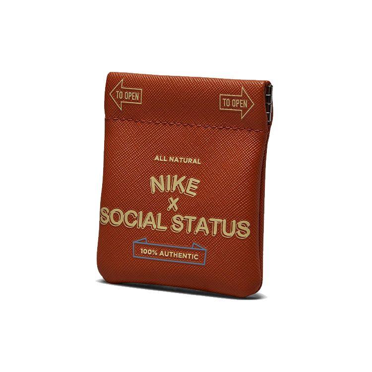 Мужские Social Status x Nike Dunk Mid Шоколадное молоко Унисекс Кроссовки Коричневый Холст Средне-Мягкий Розовый DJ1173-700