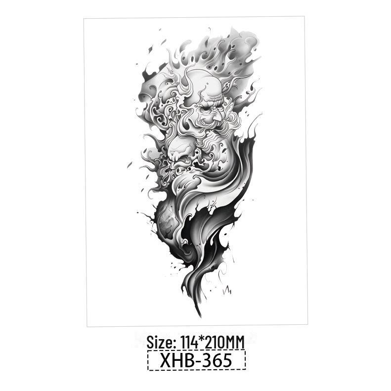 3D реалистичные временные татуировки-наклейки с изображением бабочек, тигров и змей