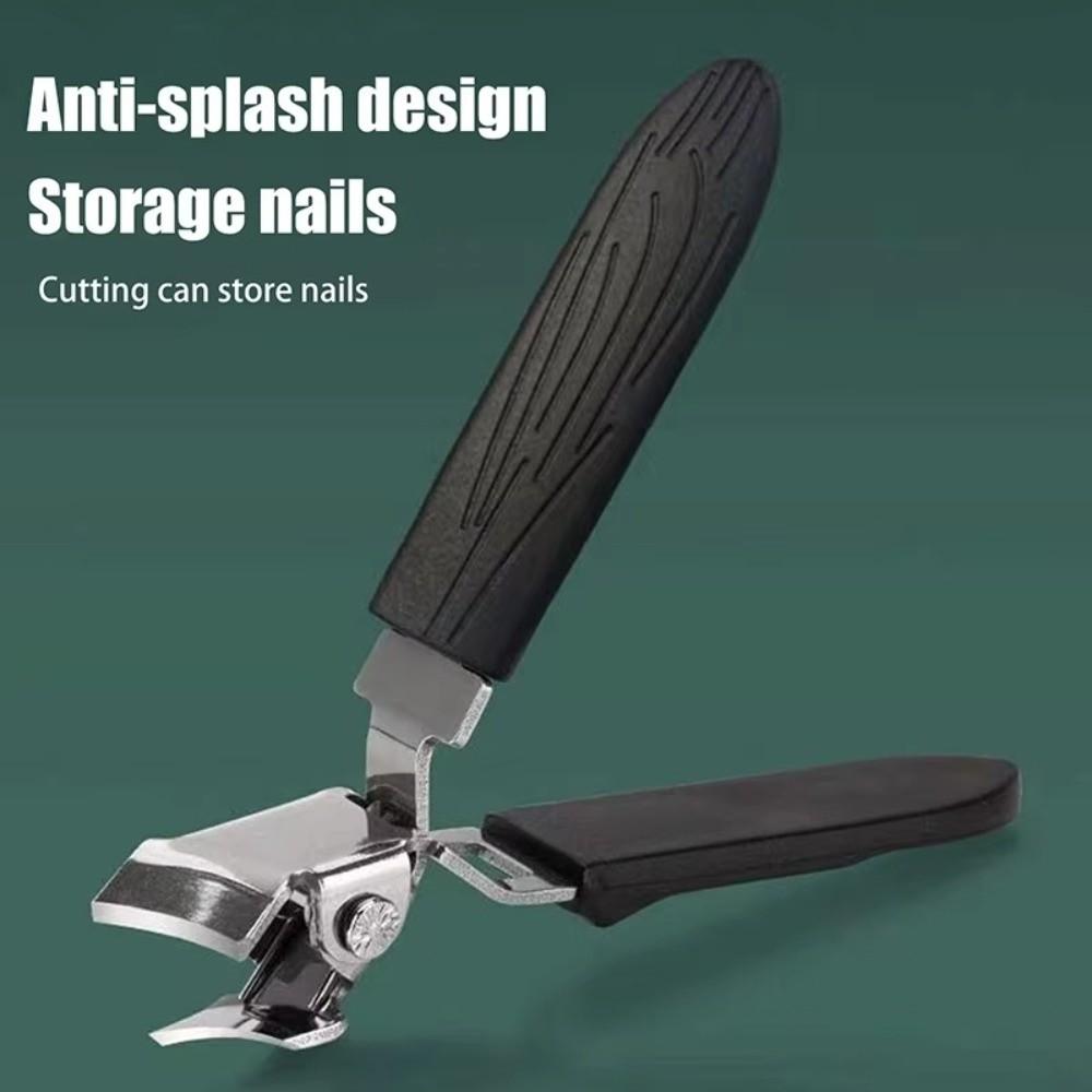 Stainless Steel Nail Clipper Anti-Splash Diagonal Pliers New Toenail Pliers