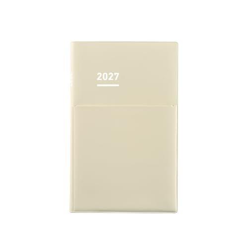 KOKUYO Jibun Techo Biz mini 2027 Планировщик B6 Slim Матовый черный Еженедельный Ежемесячный Ni-JBM1D-27 Декабрь 2026 Старт