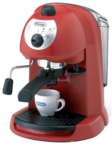 Кофемашина DeLonghi Red Espresso/Cappuccino EC200N-R