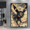 Stylish  Umbreon Decorative High Quality Canvas Painting Available in Multiple Sizes Suitable for Different Home Spaces