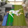 Football Player Action Floor Rug Office Rug Suitable for Hallway Decorate room Study room Playrooms Antislip Carpet Office home decor