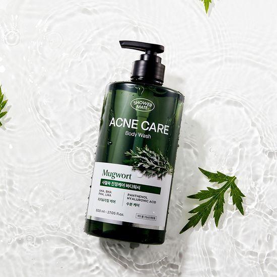 Shower Mate Гель для душа для ухода за кожей, склонной к акне, 800 мл (Выберите 1 из 2 типов)